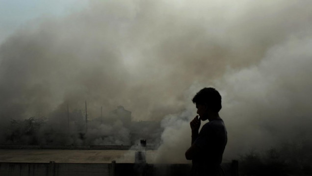 imagen Nueve de cada diez personas respiran aire "altamente contaminado"