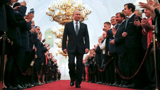 imagen Vladimir Putin, otra vez al poder en medio de una Rusia revuelta