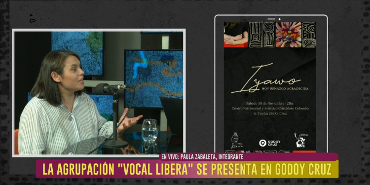 La agrupación "Vocal Líbera" se presenta en Godoy Cruz