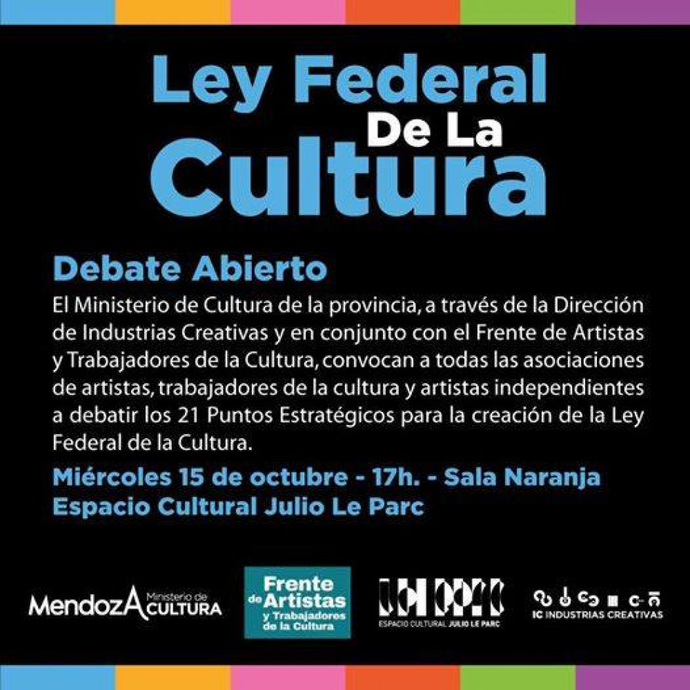 Debate abierto por la Ley Federal de la Cultura‏