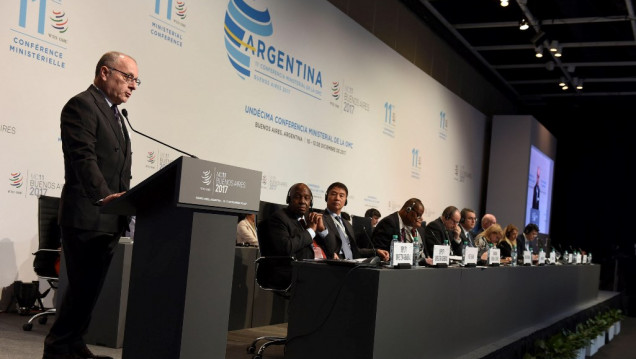 imagen Fuertes críticas de Estados Unidos a la OMC en el inicio de la cumbre