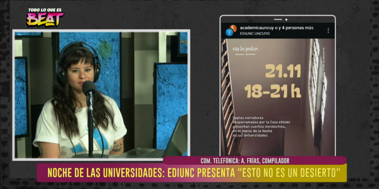 Alejandro Frías presenta "Esto no es un desierto. 19 ficciones"