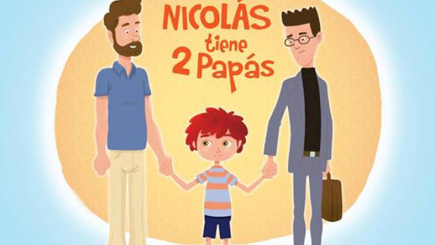 imagen "Nicolás tiene 2 papás"
