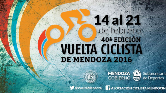 imagen El domingo 14 comienza la 40.º Vuelta Ciclística de Mendoza