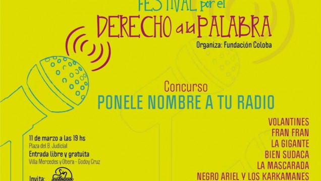 imagen Radio Comunitaria y Festival, en Godoy Cruz