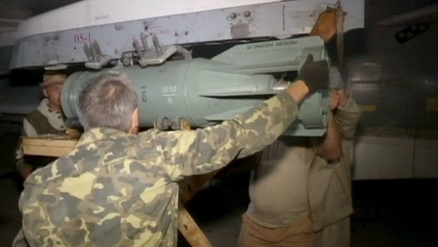 imagen La marina rusa se suma a los ataques a Siria