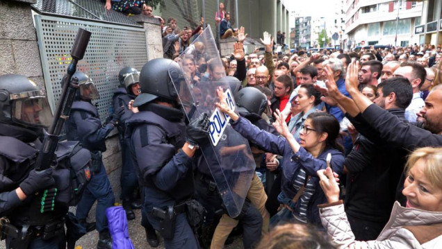 imagen Referéndum en Cataluña: luego de los incidentes, piden intervención internacional