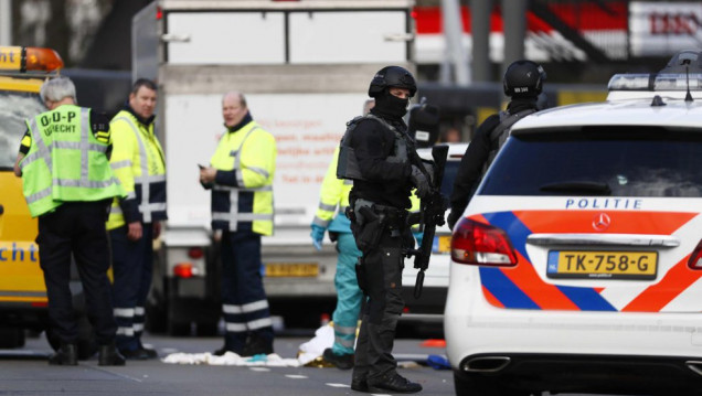 imagen Holanda amaneció con un tiroteo e investigan si fue un ataque terrorista