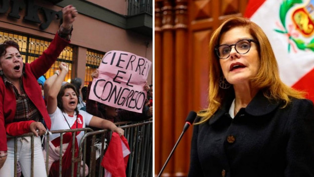 imagen Perú: renunció la presidenta interina y se agudizó la crisis