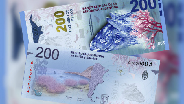 imagen Presentarán el nuevo billete de 200 pesos en Puerto Madryn