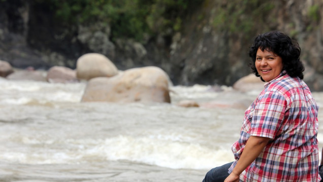 imagen Asesinaron a la dirigente ambientalista indígena hondureña Berta Cáceres