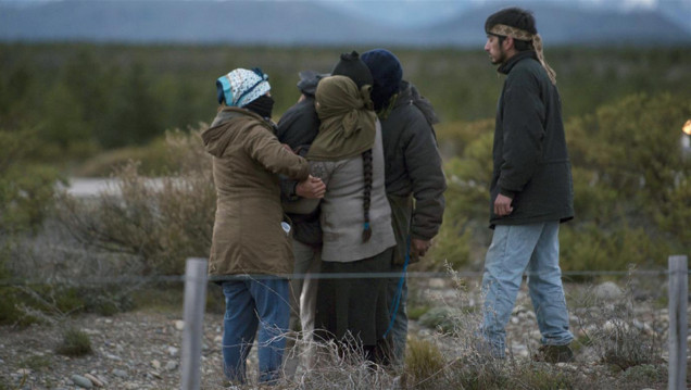 imagen Para la comunidad mapuche, el cuerpo hallado fue "plantado"