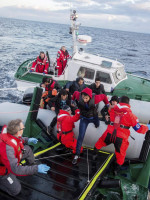 Cinco refugiados murieron en un naufragio en el mar Egeo