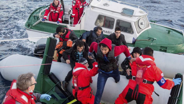 imagen Cinco refugiados murieron en un naufragio en el mar Egeo