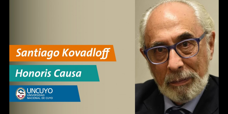 Honoris Causa a Santiago Kovadloff