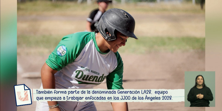 Zoe Arditi, con el Sóftbol de la U, directo a la selección nacional