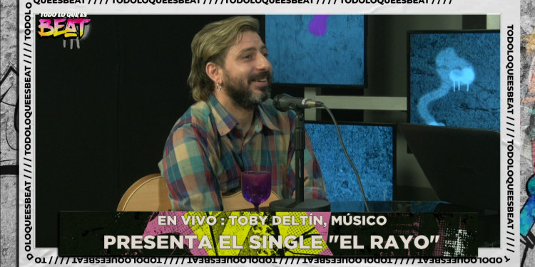 Toby Deltín presenta el single "El rayo" 