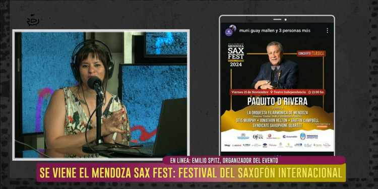 Todo listo para el "Mendoza Sax Fest 2024"