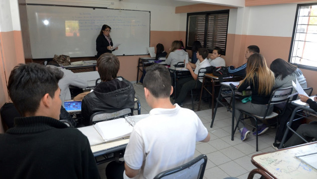 imagen El abandono escolar del secundario bajó 13,3 puntos porcentuales en Mendoza