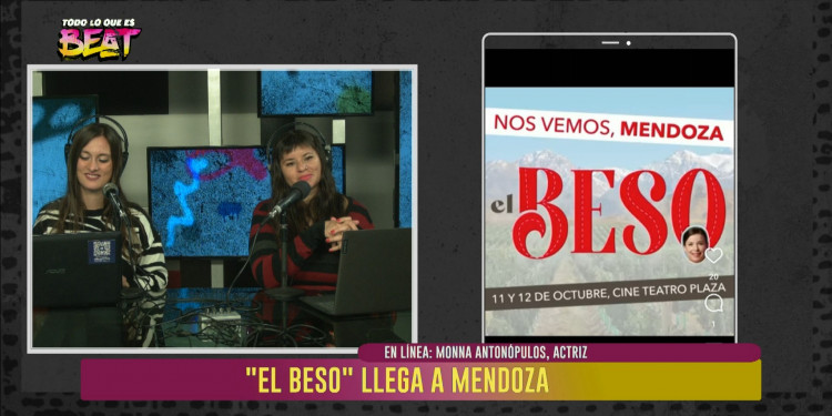 Llega la obra de teatro "El beso" a Mendoza