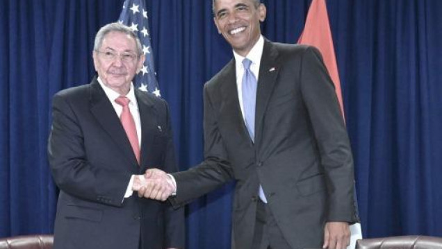 imagen Obama y Castro, en una nueva cumbre en Nueva York