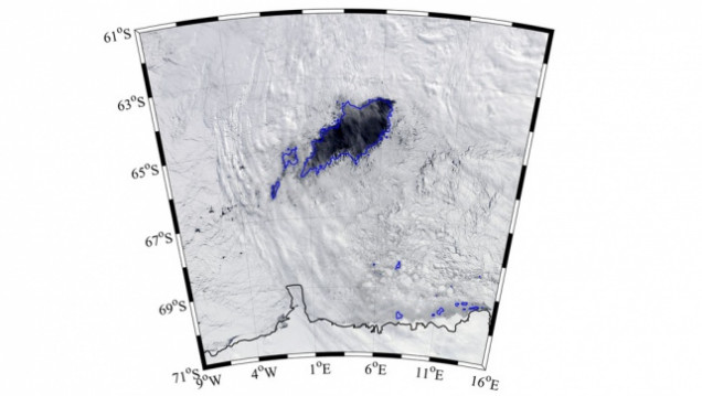 imagen Descubren en la Antártida un agujero del tamaño de Panamá
