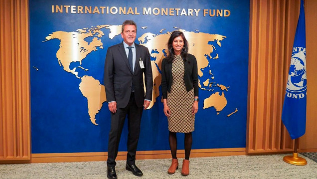 imagen El FMI y la Argentina acordaron reducir en US$ 1.800 millones la acumulación de reservas en 2023