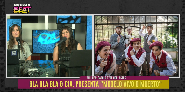 Bla Bla & Cía presenta "Modelo Vivo Muerto" en el Independencia