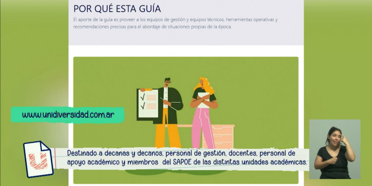 En qué consiste la guía de actuación integral de la UNCUYO para abordar situaciones de salud mental