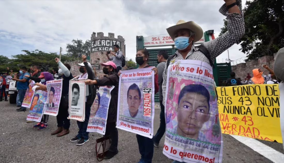 A 10 años de la desaparición de los estudiantes de Ayotzinapa