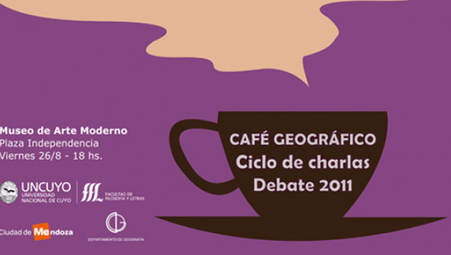 imagen Se realizará la tercer charla del ciclo "Café Geográfico"