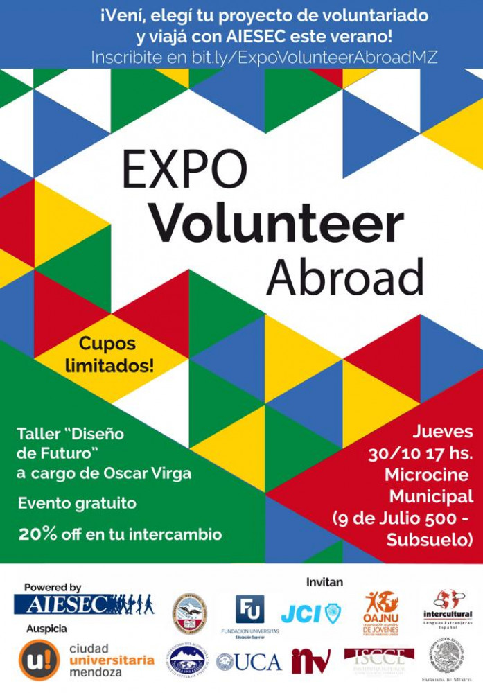 AIESEC llevará a cabo la "Expo Volunteer Abroad"