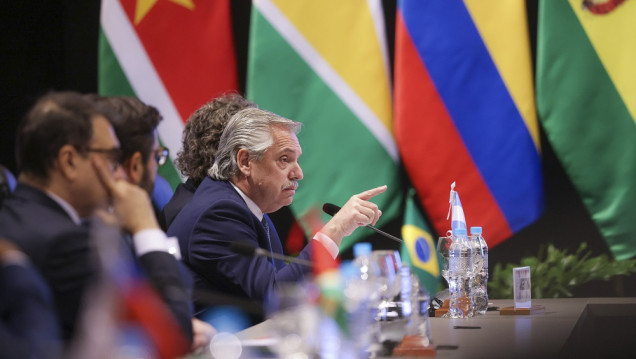 imagen "Tenemos que estar más unidos que nunca", dijo Fernández a sus pares del Mercosur