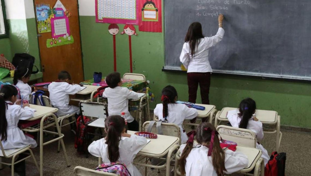 imagen En Mendoza, 164 primarias empiezan con jornada completa: 7 horas en la escuela