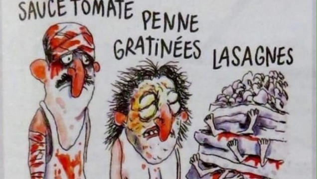 imagen Charlie Hebdo en problemas por reírse de los muertos en el terremoto de Italia