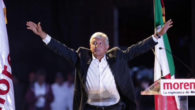 imagen México: López Obrador se encamina a la victoria