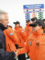 Desde la Antártida, Alberto Fernández afirmó que es "un enclave vital de la soberanía territorial y política"