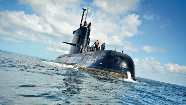 imagen Buque oceanográfico retomará la búsqueda del submarino perdido