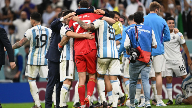 imagen Argentina en semifinales: los penales trajeron el desahogo  y ahora se viene Croacia