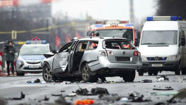 imagen Explotó un auto-bomba en Berlín