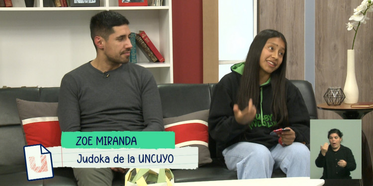 Zoe Miranda, el orgullo del Judo en la UNCUYO