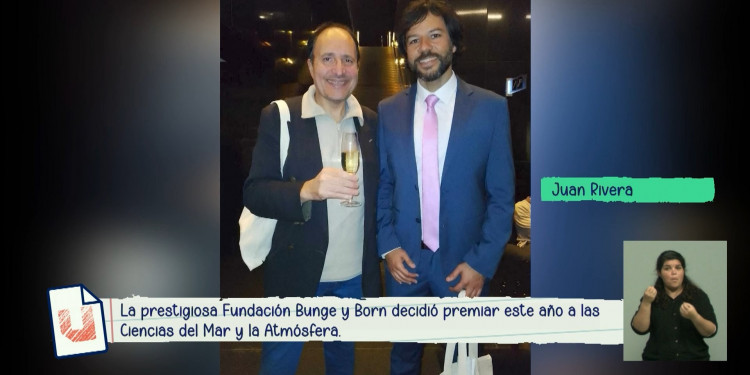 Juan Rivera, científico premiado por la Fundación Bunge y Born