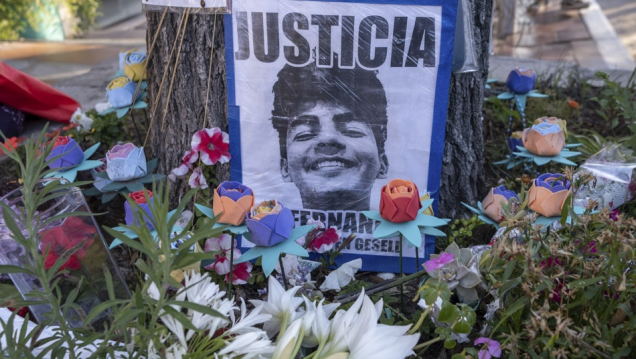 imagen A tres años del crimen de Fernando, sus padres encabezaron el homenaje en Dolores 