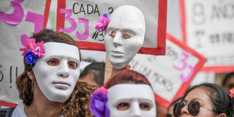 Uno de cada cuatro femicidios en Argentina fue cometido con un arma de fuego