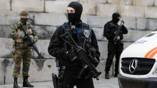 imagen La policía belga detuvo a 16 sospechosos de terrorismo