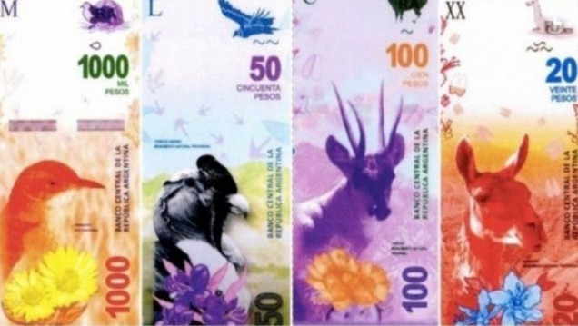 imagen El nuevo billete de 1000 pesos sale a la luz