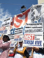 Bono de 45 mil pesos: marcha para reclamar un pago "sin exclusiones"