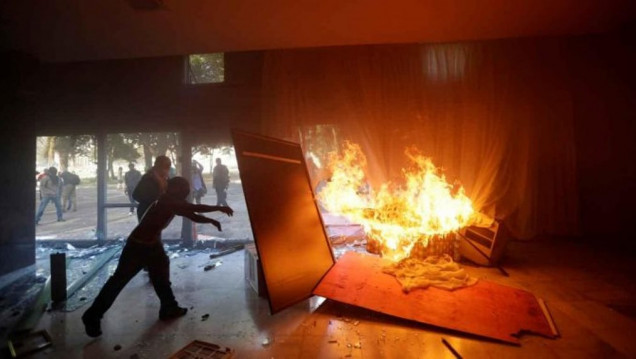 imagen Temer envió Fuerzas Armadas para frenar disturbios en Brasil