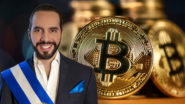 imagen El Salvador se convirtió en el primer país del mundo en adoptar el bitcóin como moneda oficial