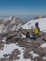 Una inédita red de estaciones meteorológicas impulsa la ciencia desde el cerro Aconcagua